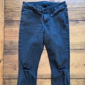 Lucky Brand Destroyed Black - Lolita Skinny, 6/28